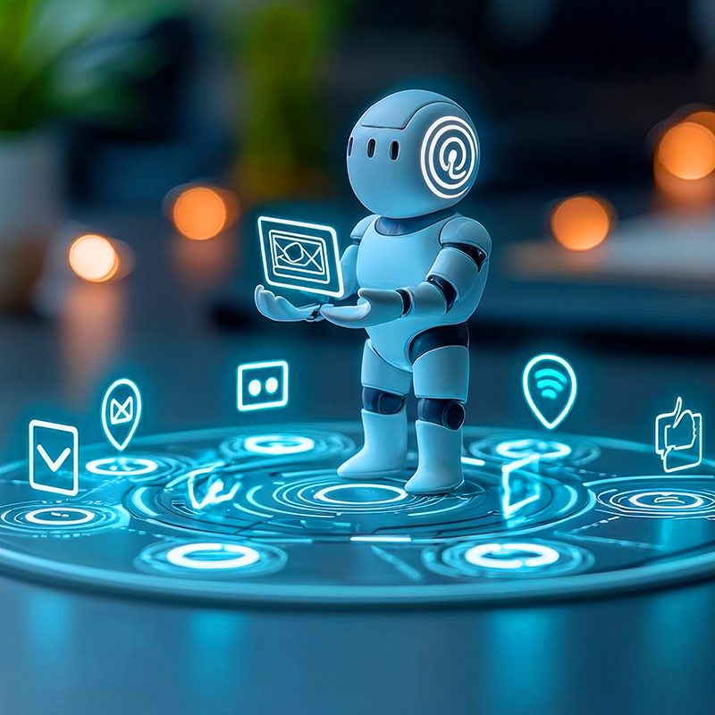 Conversational AI Illustration