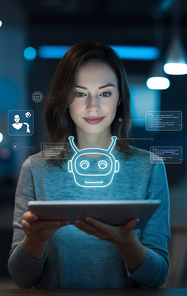 Conversational AI Illustration