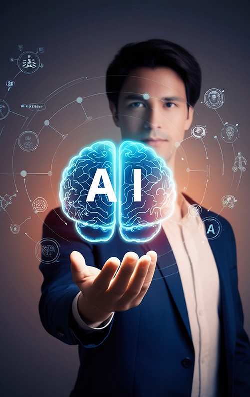 Conversational AI Illustration
