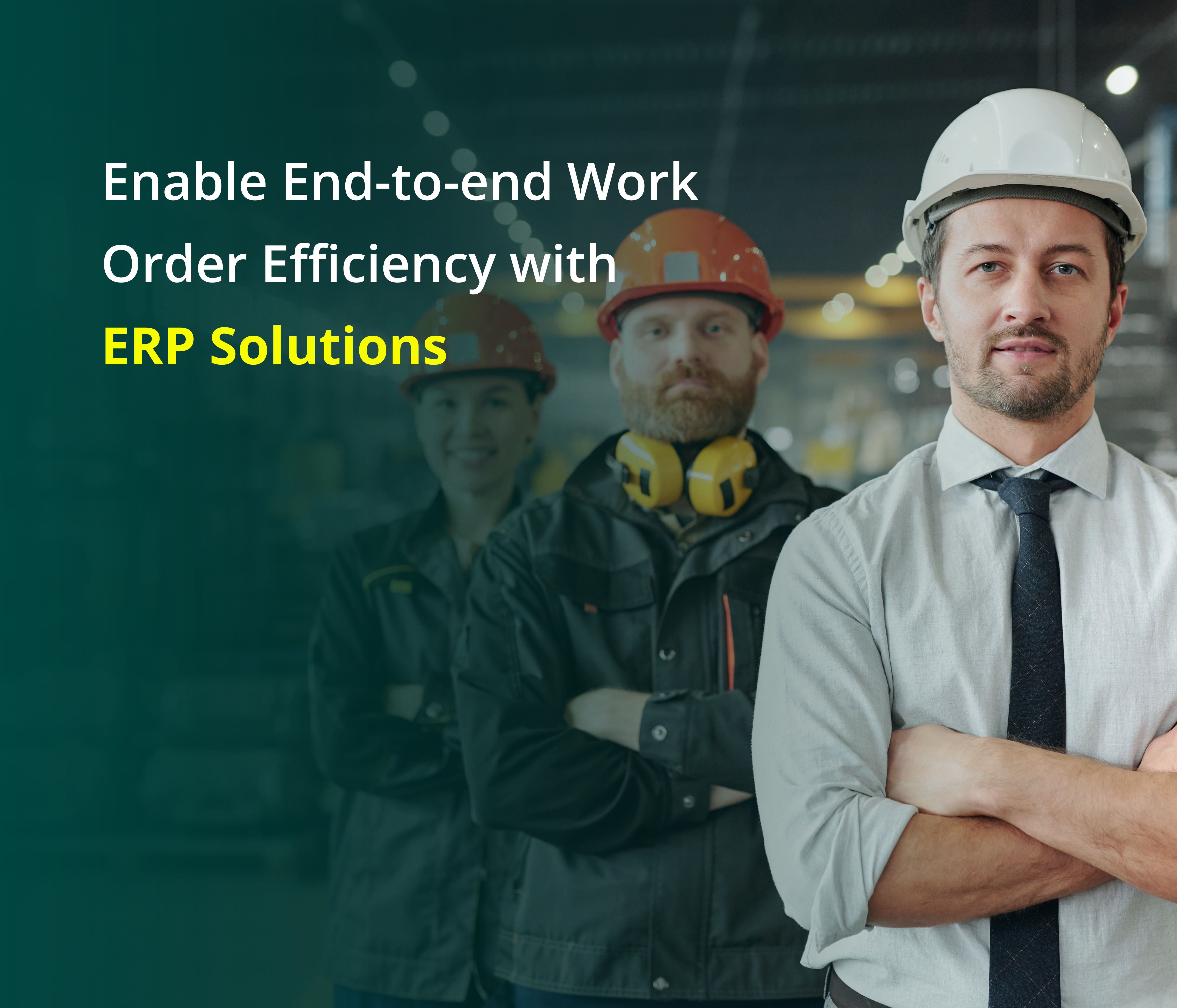 Machine Integration
 Cloud based ERP software